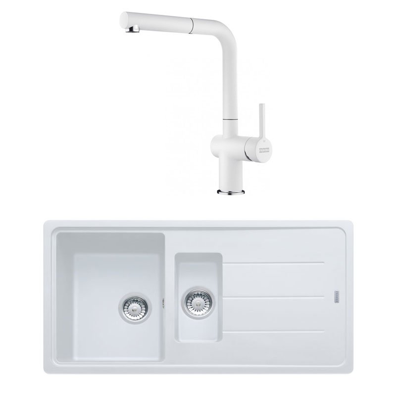 BFG 651 Bianco Evye+Active Plus Doccia Batarya Set
