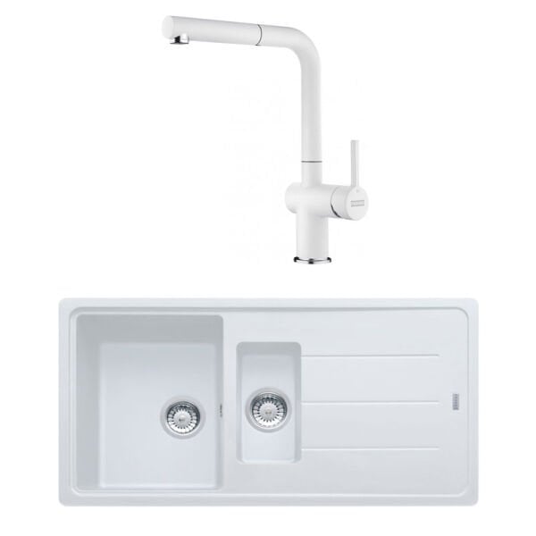 BFG 651 Evye+Active Plus Doccia Batarya Bianco Set