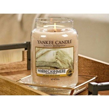 1556251E Büyük Klasik Mum W.Cashmere