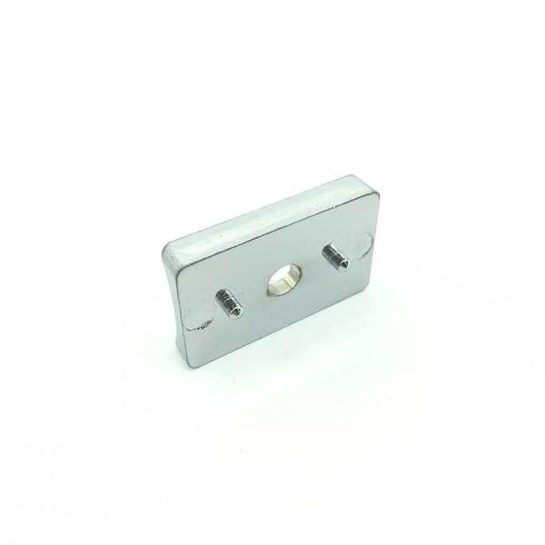Küçük Etajer Tabanı 42/60mm Krom