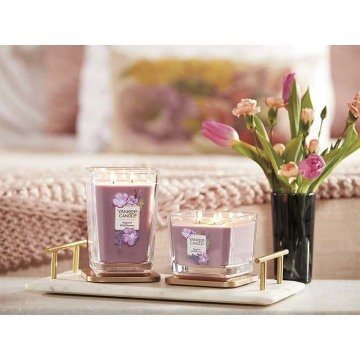 1611833E Büyük Elevation Mum Sugared Wildflowers