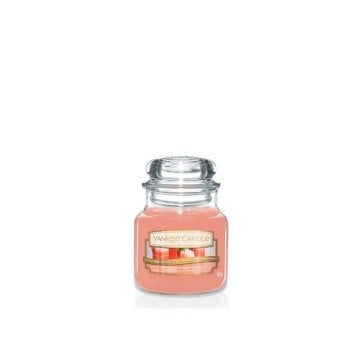 1611852E Küçük Klasik Mum White Strawberry Bellini