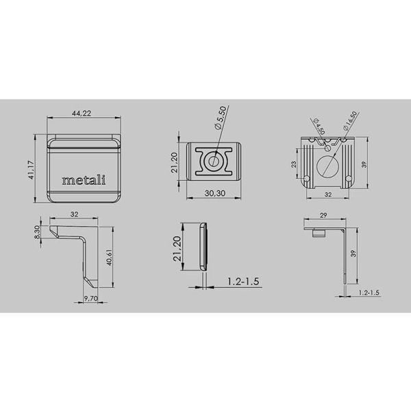 Dolap Askı Elemanı 1006