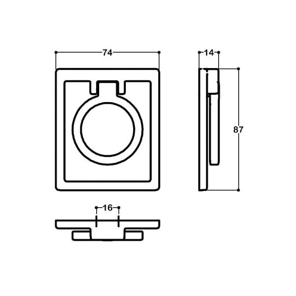 4622 74 mm Kulp Mat Acı Kahve