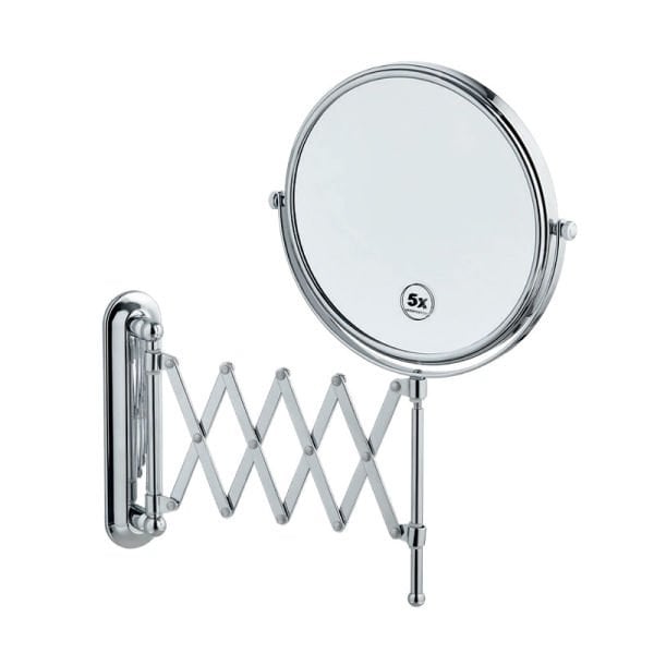 5X Körüklü Makyaj Aynası Krom
