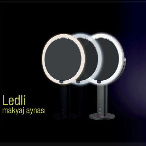 Eko Ledli Makyaj Aynası Saten