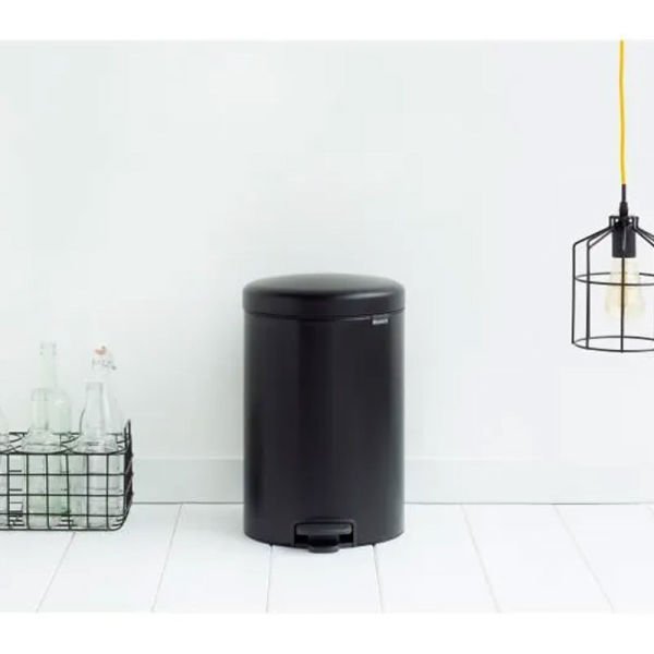 BRA 114106 Newicon Mat Siyah Çöp Kov.20L