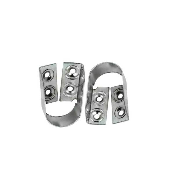 Metal Flanş 4 Delikli Nikel