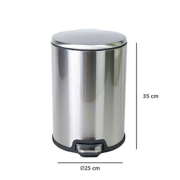 M-E49-30-06 Cigo Pedallı Çöp Kov. 12Lt
