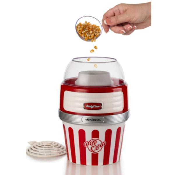 Ariete Party Time Patlamış Mısır Makinesi Kırmızı
