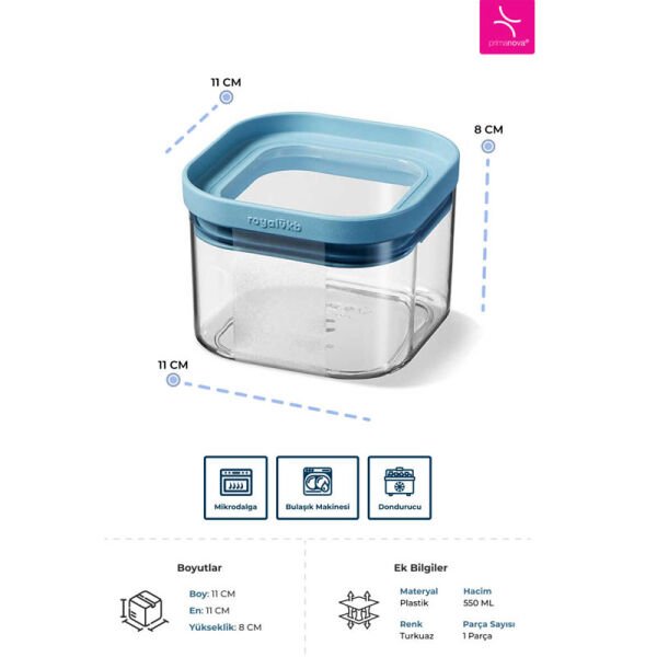 Seoul Kuru Gıda Saklama Kabı 550ml