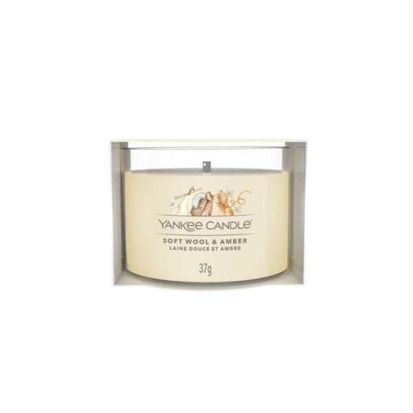 1722174E Küçük Mum Soft Wool-Amber