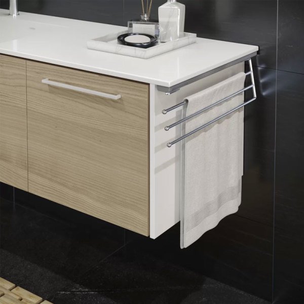 S-8844-C Raylı Havluluk 2 Bölmeli