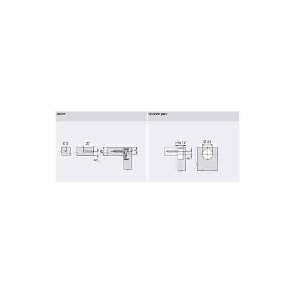 Dolap Bağlantı Elemanı