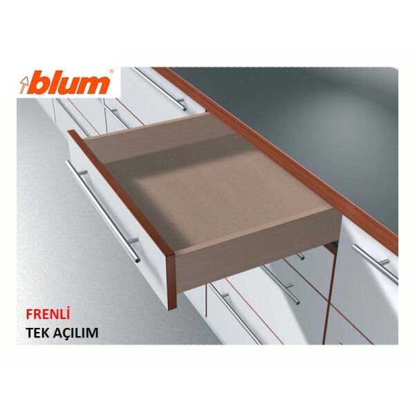 Tandem Frenli Kısmi Açılım Ray Takımı 50 cm