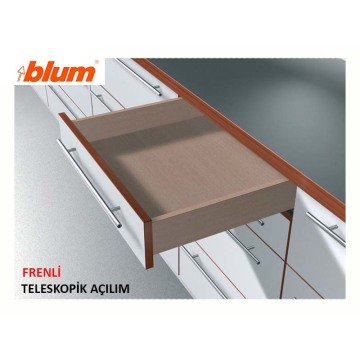 Tandem Frenli Tam Açılım Ray Takımı 27 cm