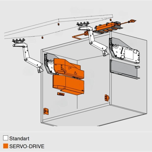 HS Top Aventos HS-2801 - Gri