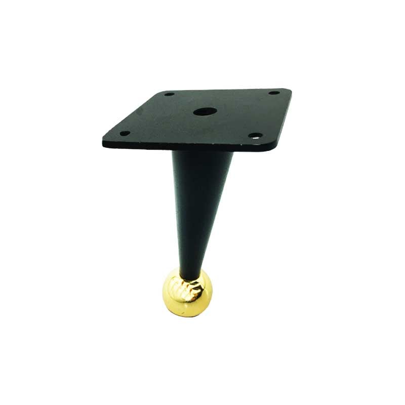 Atmaca Ayak Açılı Siyah-Altın Pingo 12Cm