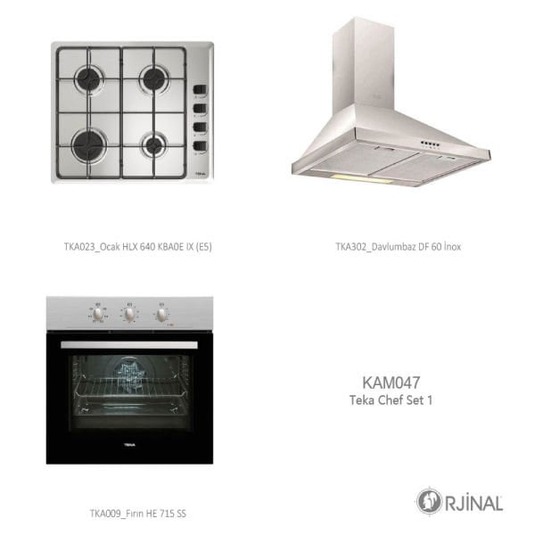 Teka Chef 1 İnox Set