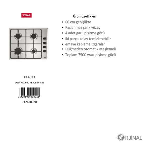 Teka Chef 1 İnox Set