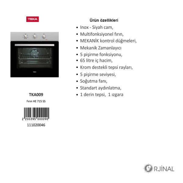 Teka Chef 1 İnox Set