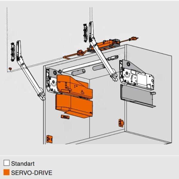 HL Top Aventos HL-2501-3801 - Antrasit