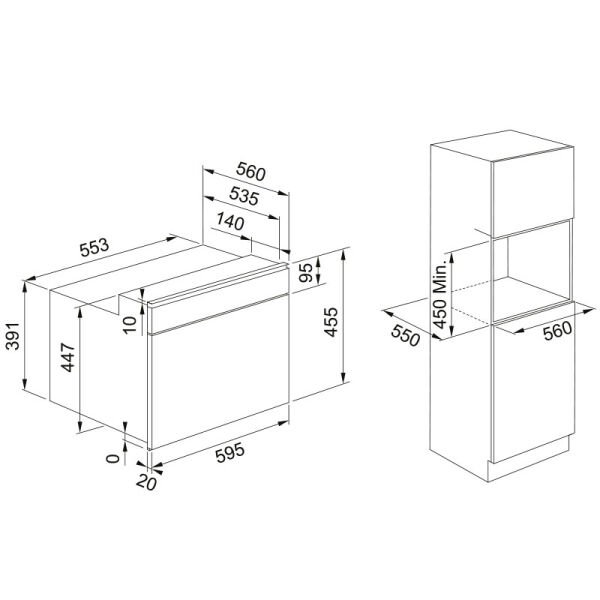 Mikrodalga FMY 45 MW BK