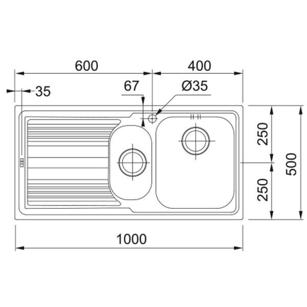 Evye LLL 651 Sol Dekorlu 101.0656.162