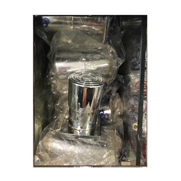 (#) Yuvarlak Düz Ayak Krom R:50 5cm