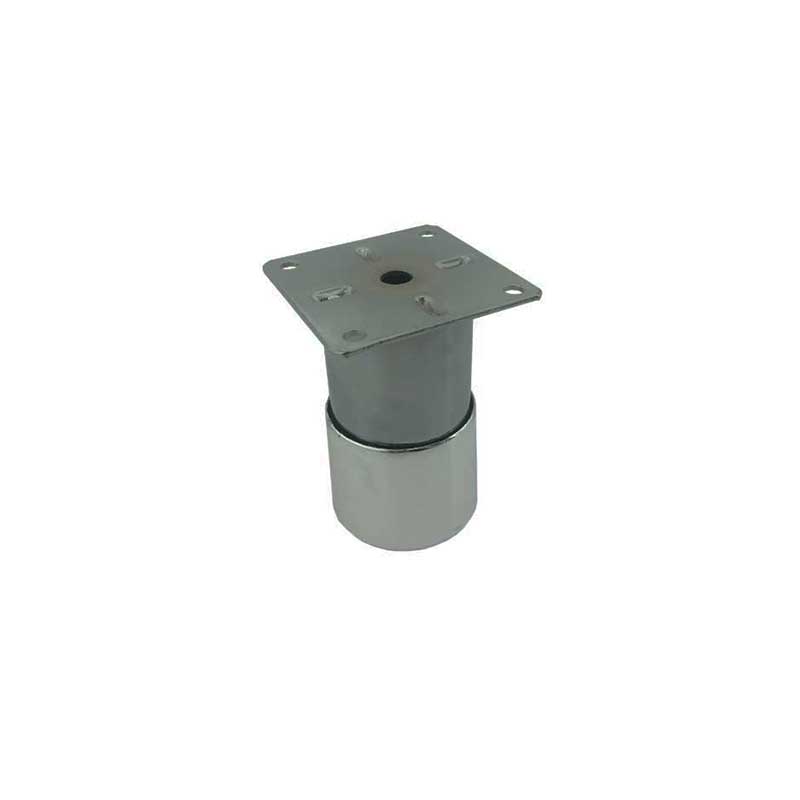 (#) Yuvarlak Düz Ayak Krom R:50 5cm