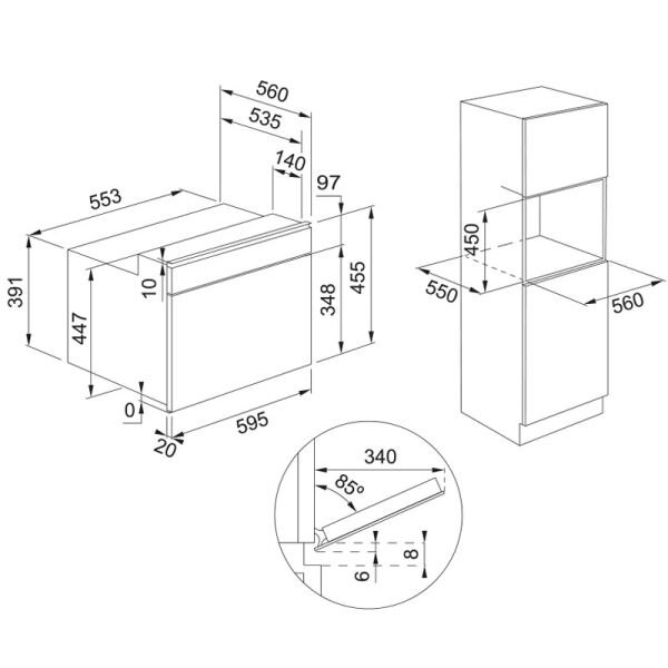 Mikrodalga Fırın FMA 45 MW XS İnox 131.0606.104