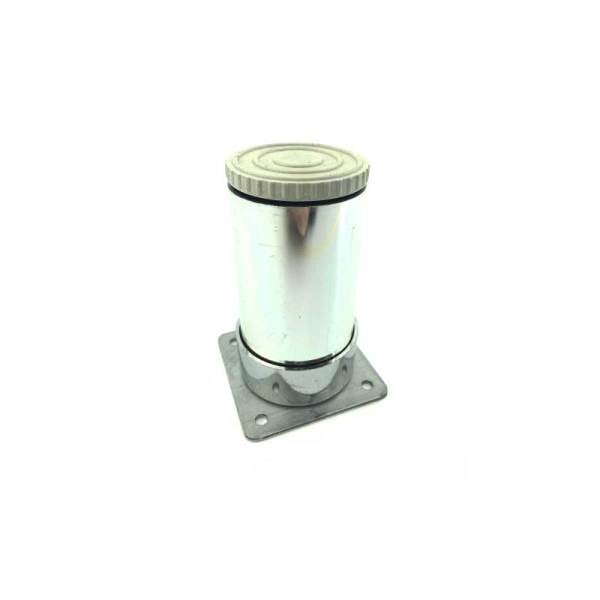 (#) Yuvarlak Düz Ayak Krom R:50 8cm