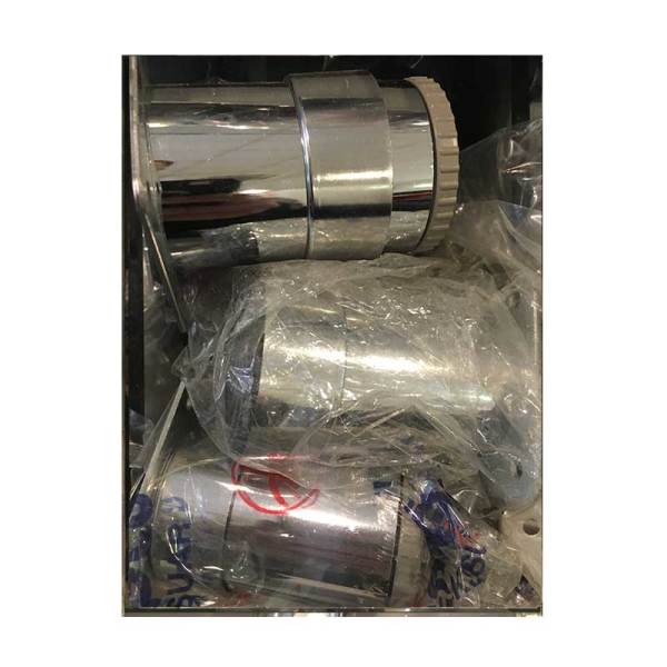 (#) Yuvarlak Düz Ayak Krom R:50 8cm