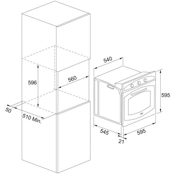 Fırın FCO 86 H PW 116.0737.943