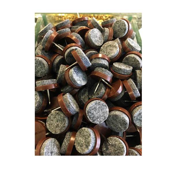 15031 Sandalye Keçesi Çivili 20mm Kahve