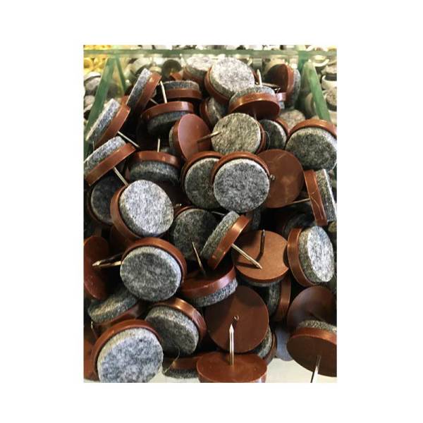 15032 Sandalye Keçesi Çivili 24mm Kahve