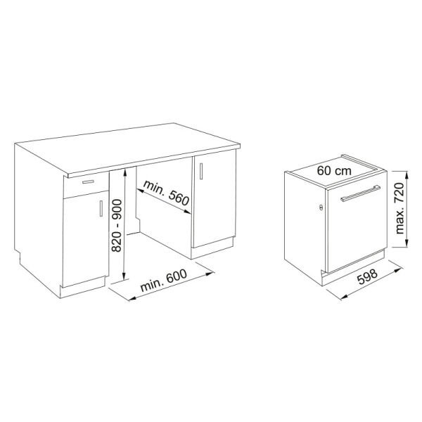 Bulaşık Makinesi.FDW 614 D6P 117.0629.499