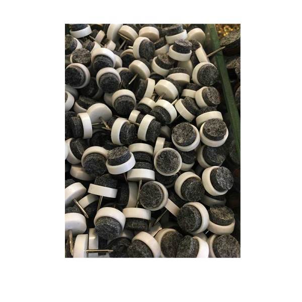 15030 Sandalye Keçesi Çivili 15mm Beyaz