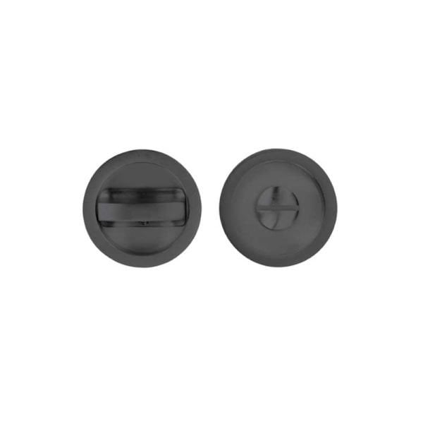 Round Gömme Kulp Wc Mat Siyah