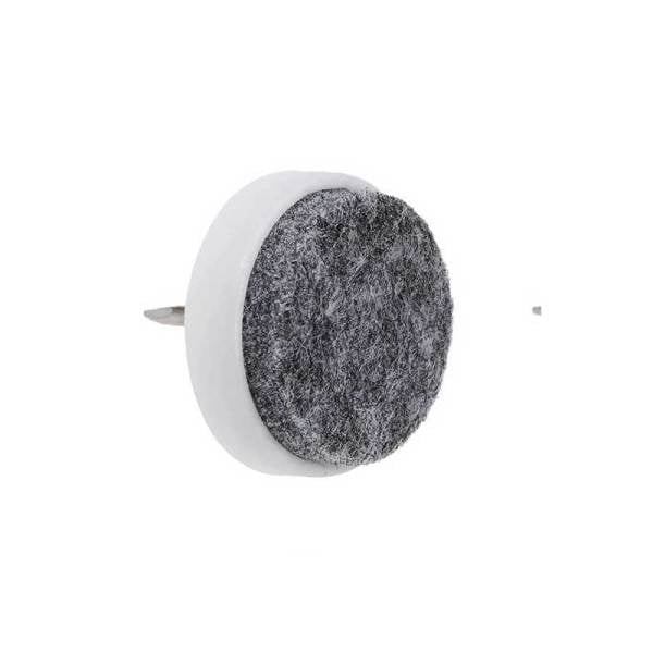 15033 Sandalye Keçesi Çivili 30mm Beyaz