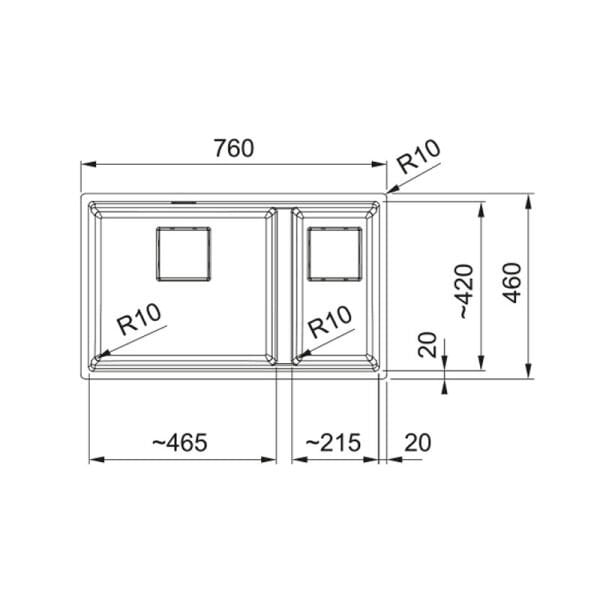 Evye KNG 120 Nero 125.0529.871