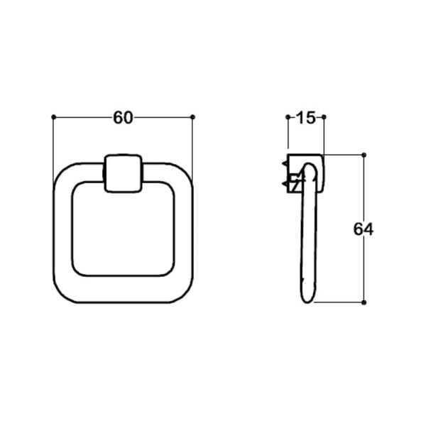 4630 60 mm Kulp Mat Acı Kahve