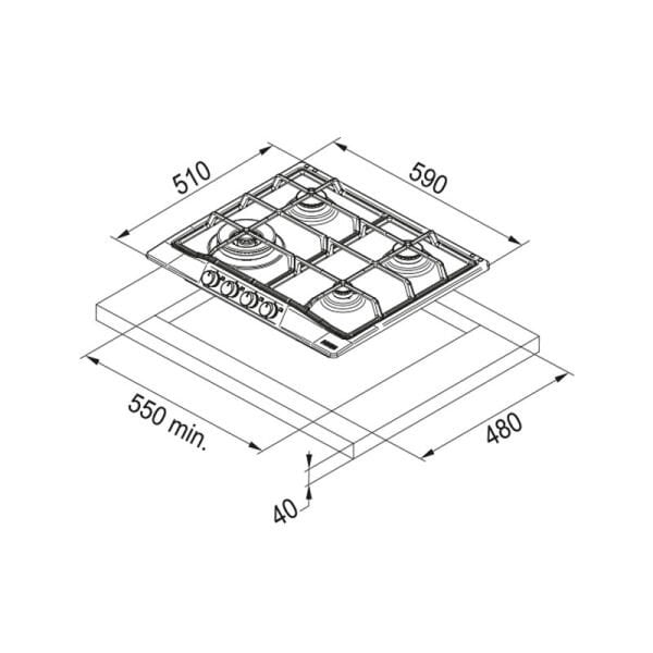 FCH 604 4G TC ON  106.0739.523