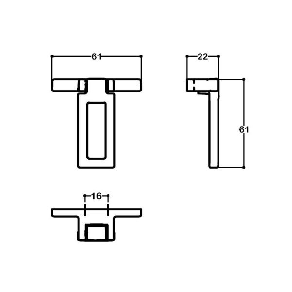 4633 24 mm Kulp Altın