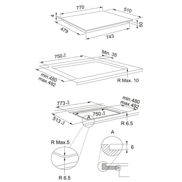 Ocak FMA 804 I F BK 108.0606.112