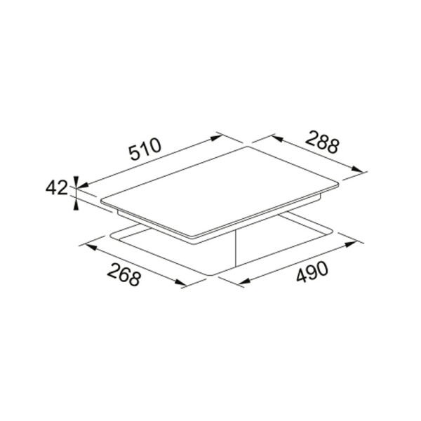Ocak FRSM 302 C TD BK 108.0669.347