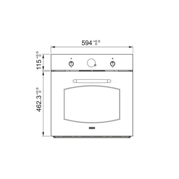 Fırın FCO 86 H ON Nero