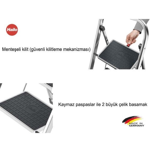 4392-801 K70 Merdiven 2 Basamaklı
