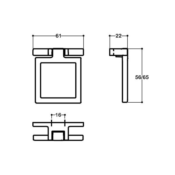 4637 47 mm Kulp Mat Siyah