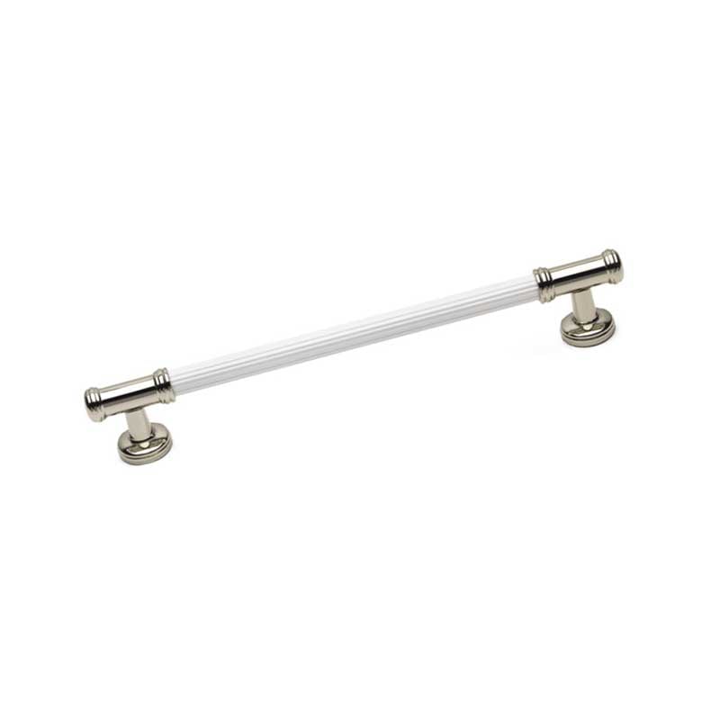 4665 Parlak Nikel / Beyaz Kulp 192 mm